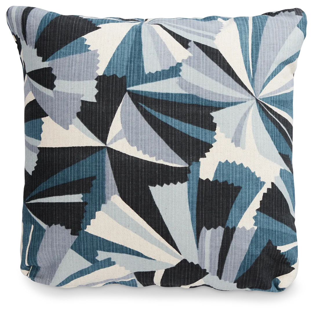 Tina Dark Blue 18" Accent Pillow