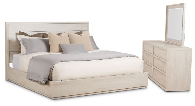 Capraia Light Tone Panel Bedroom