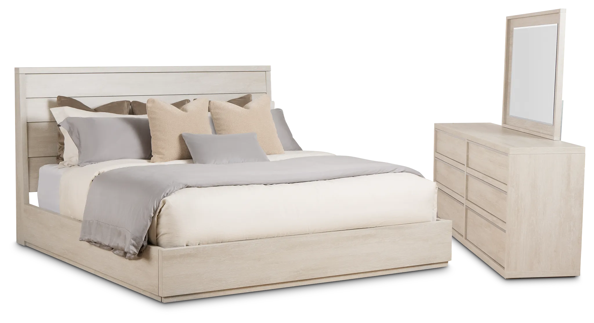 Capraia Light Tone Panel Bedroom