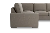 Edgewater Elite Brown Small Two-arm Sectional