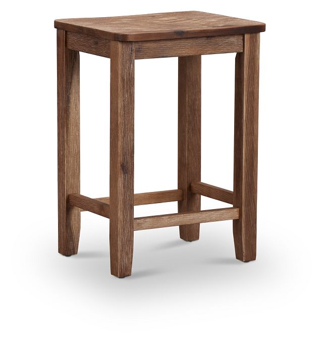 Woodstock Light Tone 24" Backless Barstool