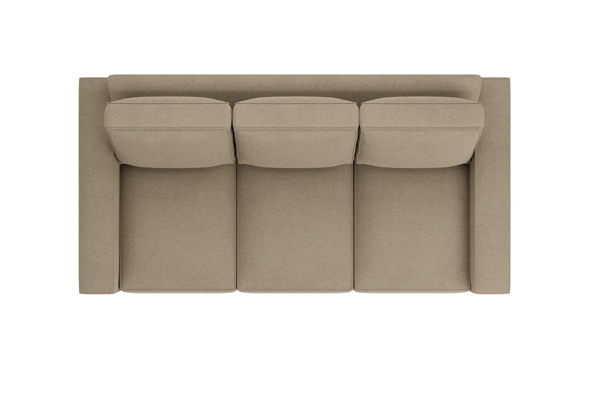 Edgewater Elite Taupe 84" Sofa W/ 3 Cushions Edgewater Elite Taupe 84" Sofa W/ 3 Cushions