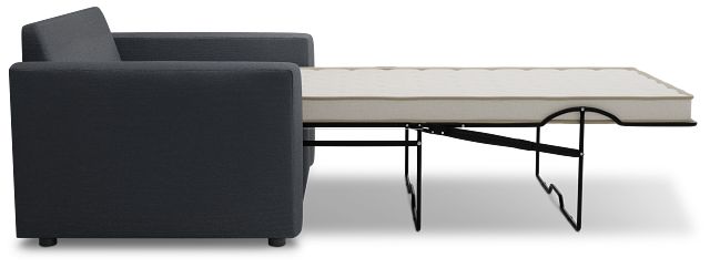Siesta Peyton Dark Blue Fabric Innerspring Sleeper