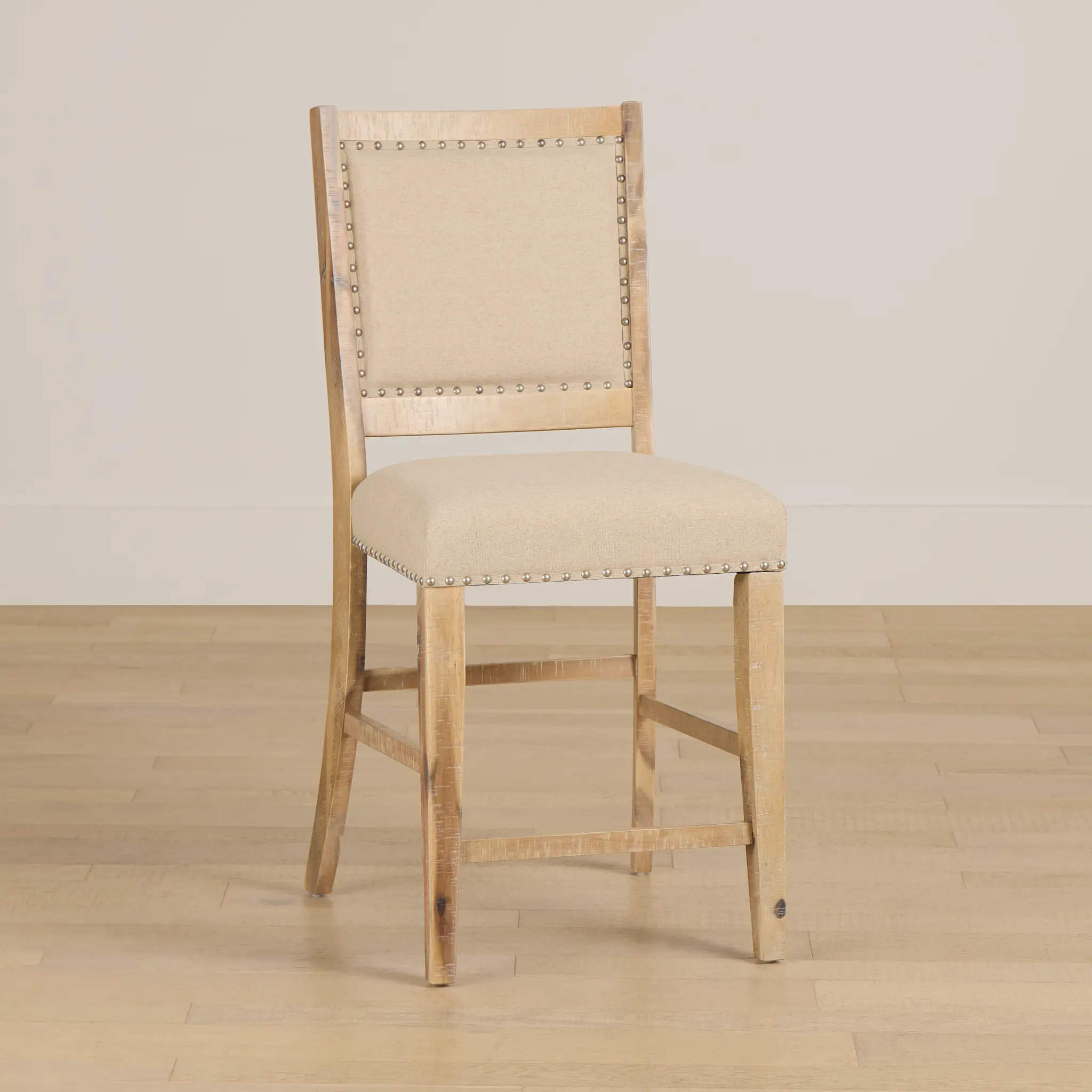 Joplin Light Tone 24" Upholstered Barstool Joplin Light Tone 24" Upholstered Barstool