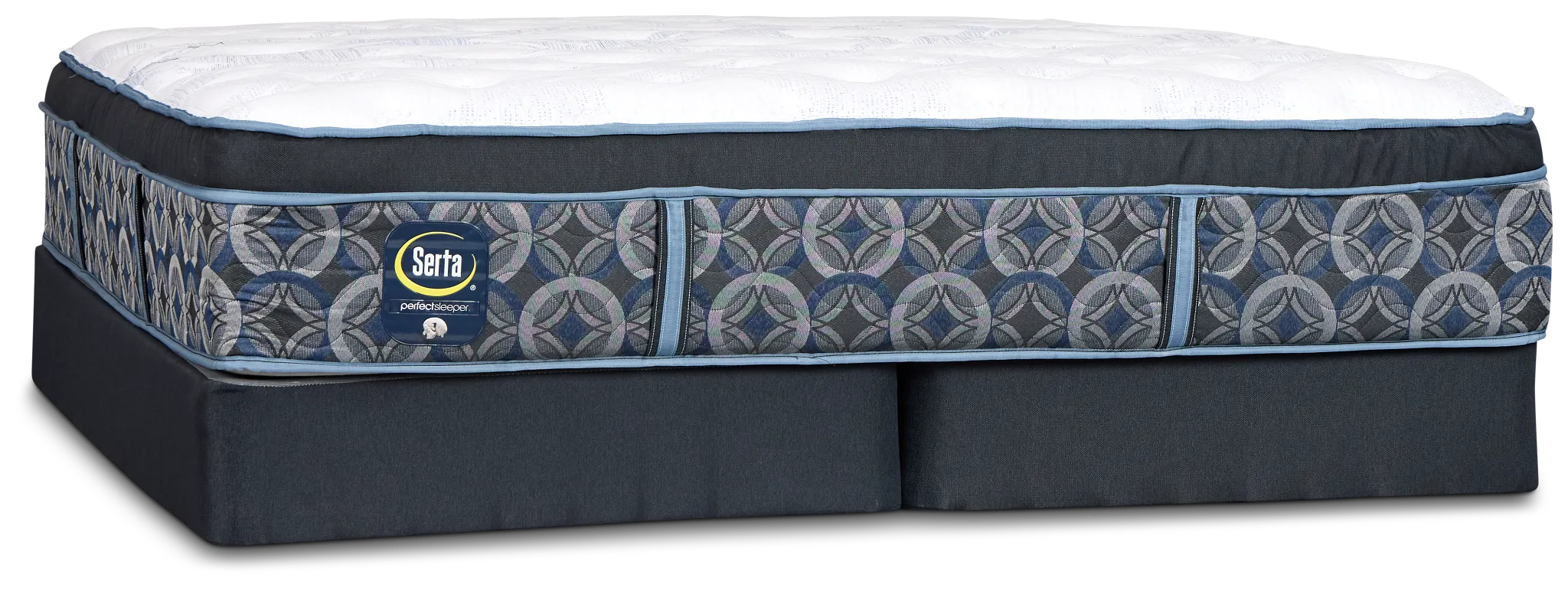 Perfect Sleeper Bay City Plush Mattress Set
