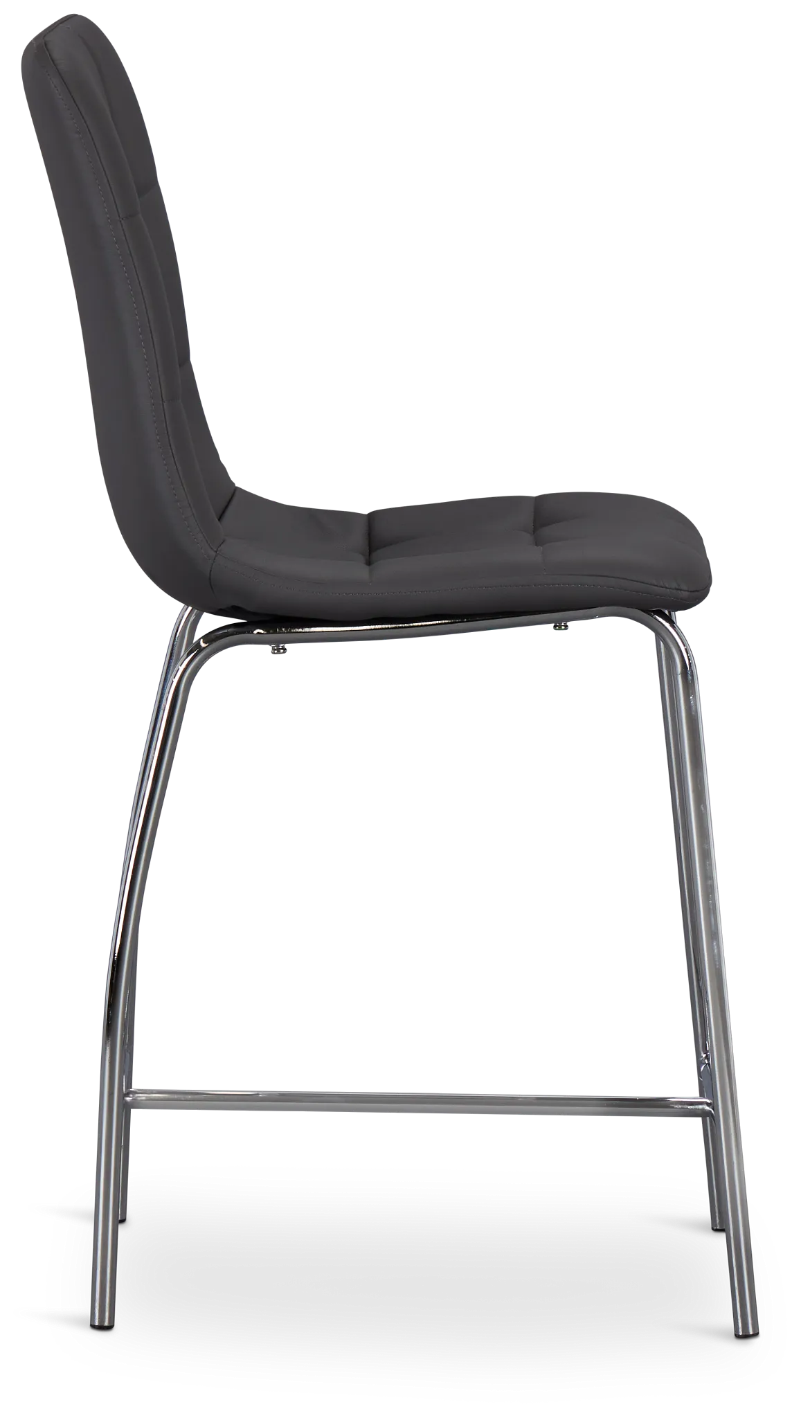 Vienna Dark Gray 24" Upholstered Barstool