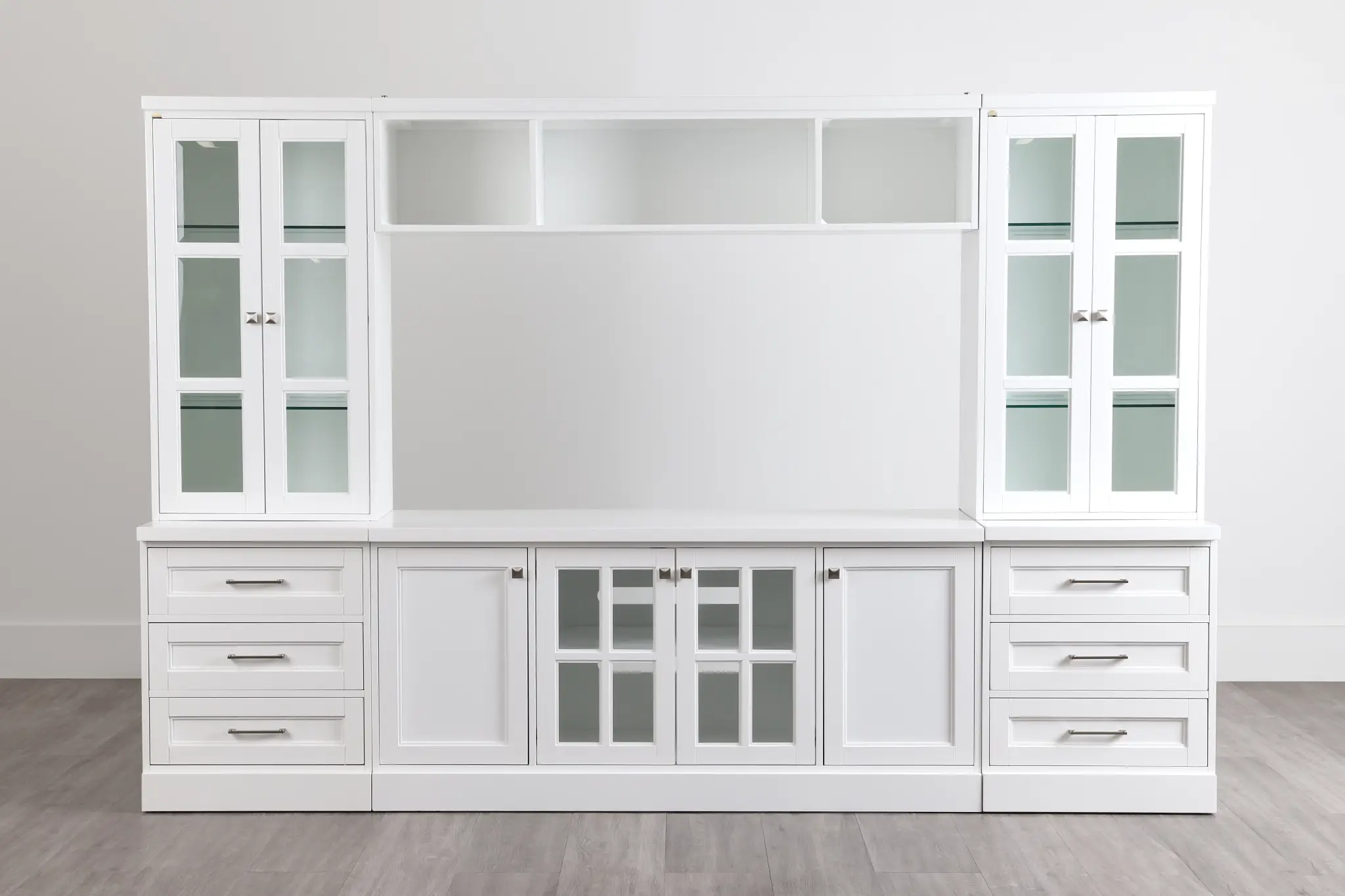 Newport White Drawer Entertainment Wall Newport White Drawer Entertainment Wall