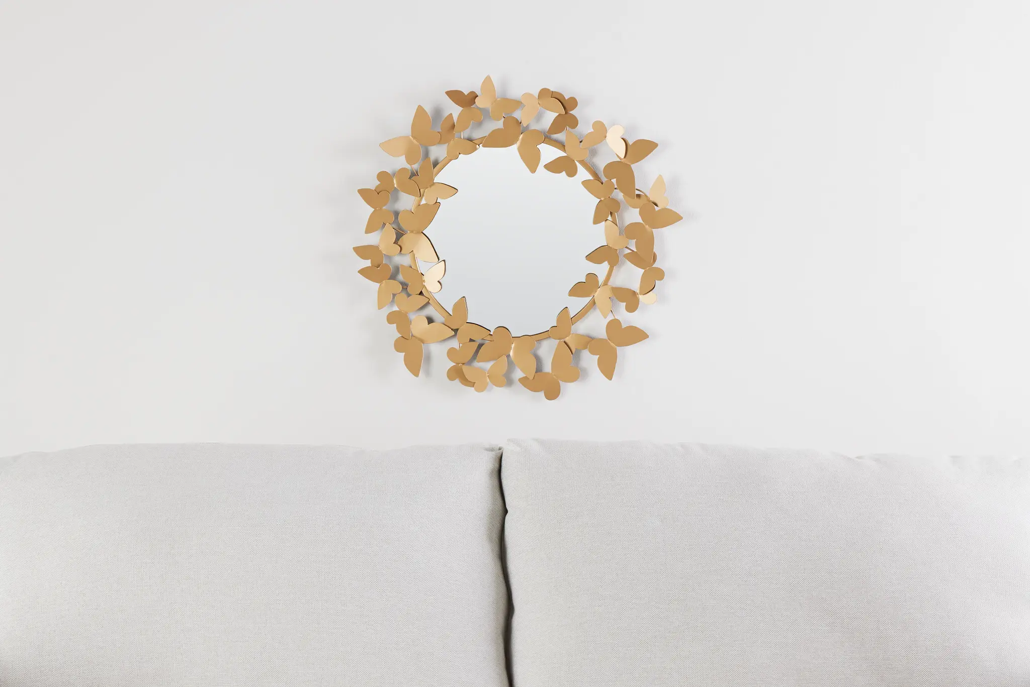 Butterfly Gold Mirror Butterfly Gold Mirror