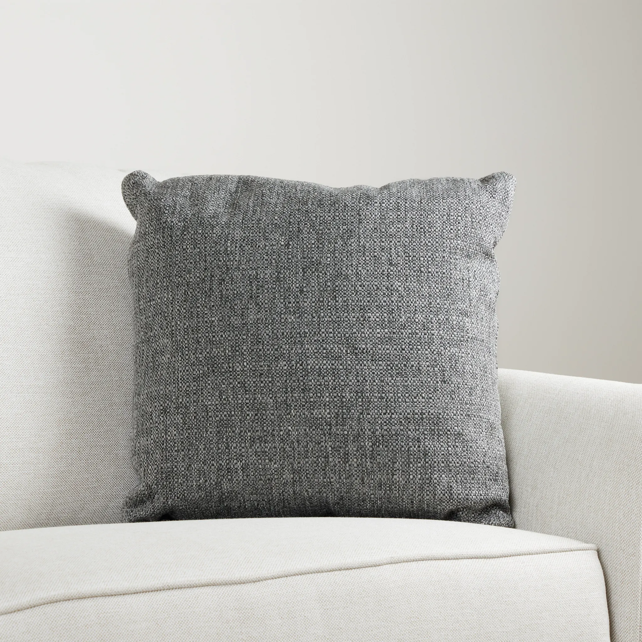 Veronica Dark Gray 20" Accent Pillow