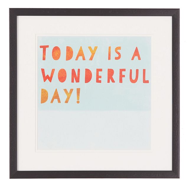 Wonder Multicolored Framed Wall Art