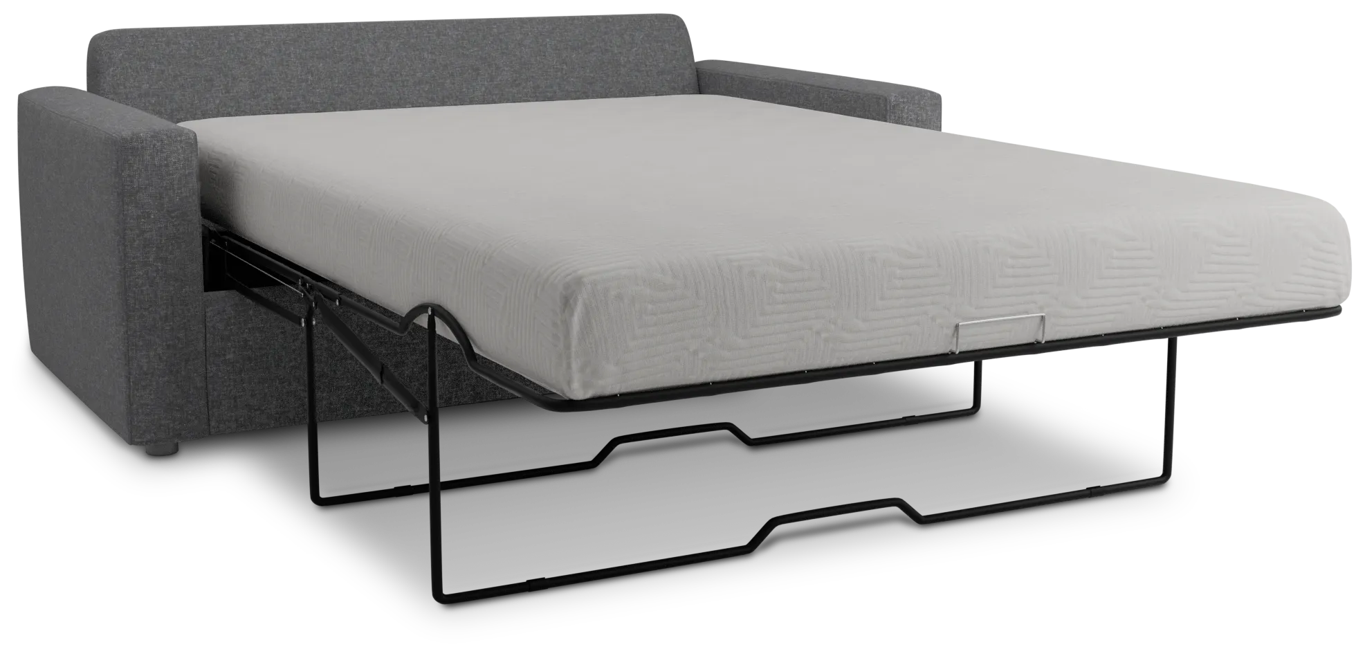 Siesta Delray Dark Gray Small Cooling Memory Foam Sleeper