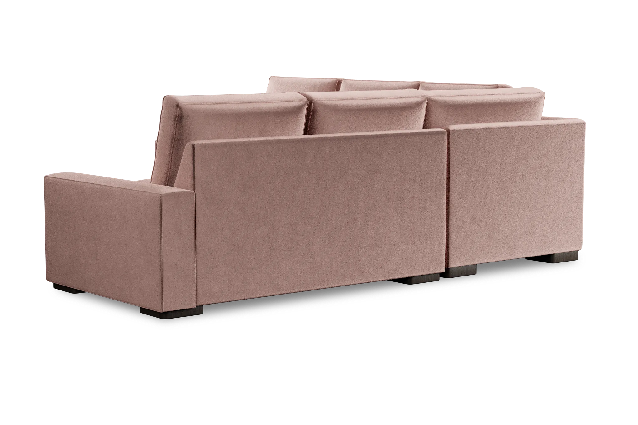 Edgewater Joya Light Pink Small Two-arm Sectional