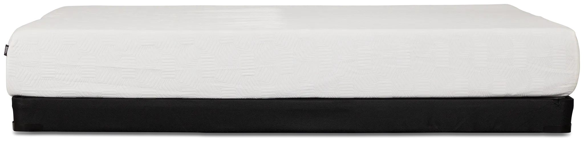 Rest & Renew By Zinus Gel Memory Foam Mattress 10" Cush Firm Low-profile Mattress Set