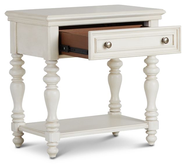 Savannah Ivory 1-drawer Nightstand
