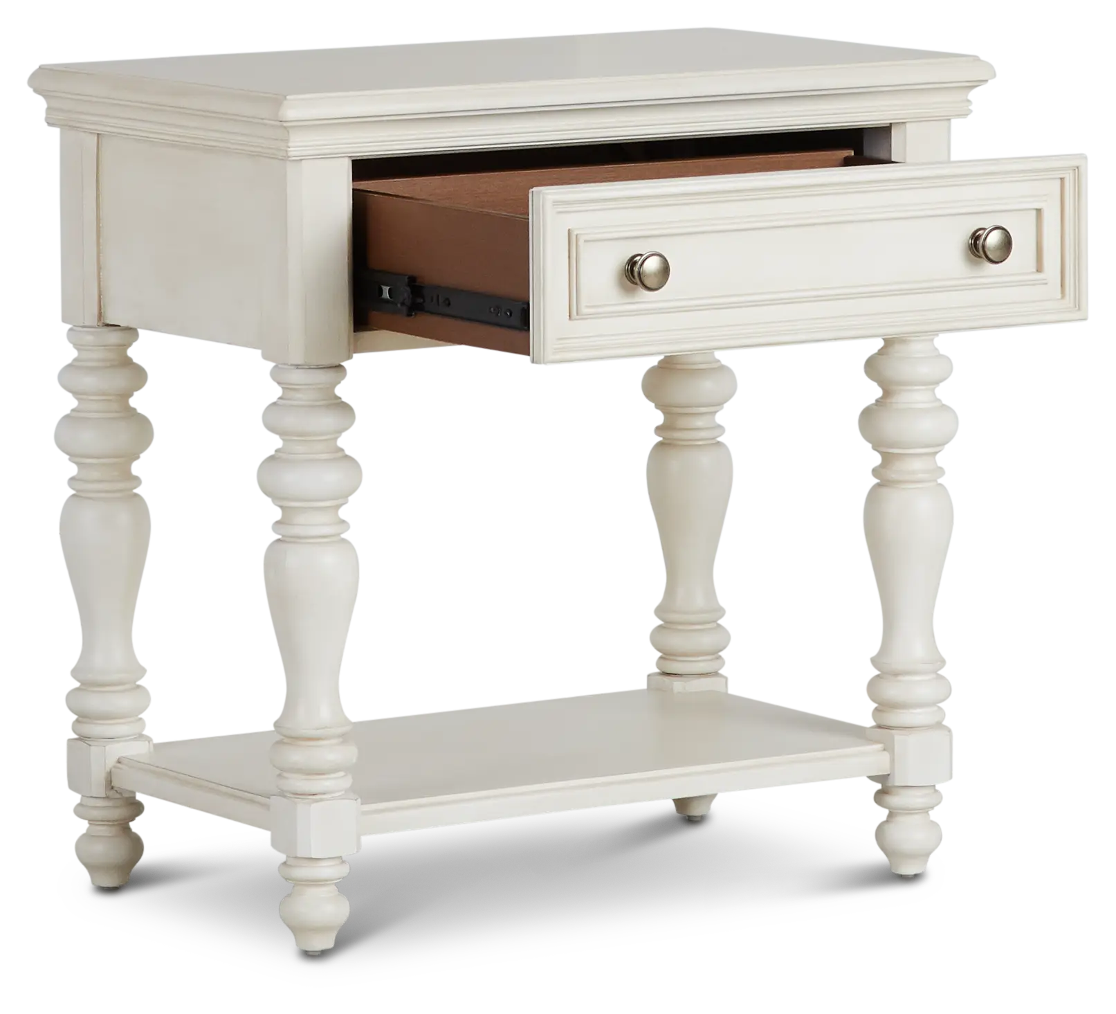 Savannah Ivory 1-drawer Nightstand Savannah Ivory 1-drawer Nightstand