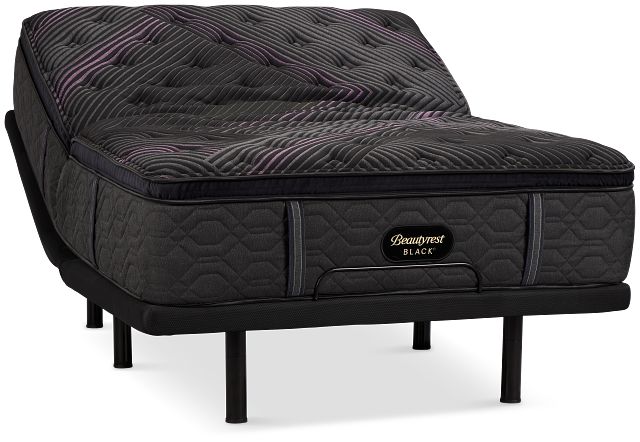 Beautyrest Black Series Two Plush Pillow Top Deluxe Adjustable Mattress Set