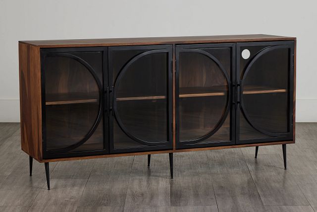 Dark credenza best sale