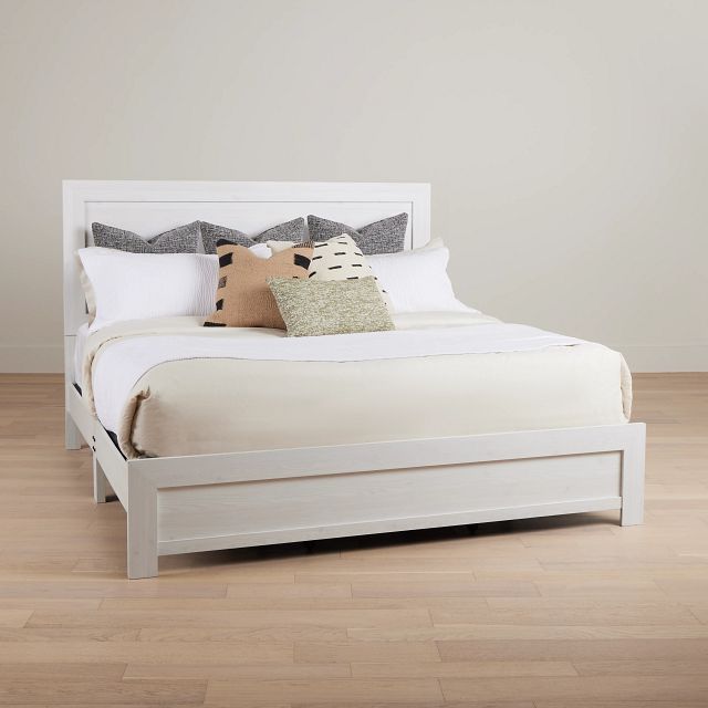 Ollie White Panel Bed