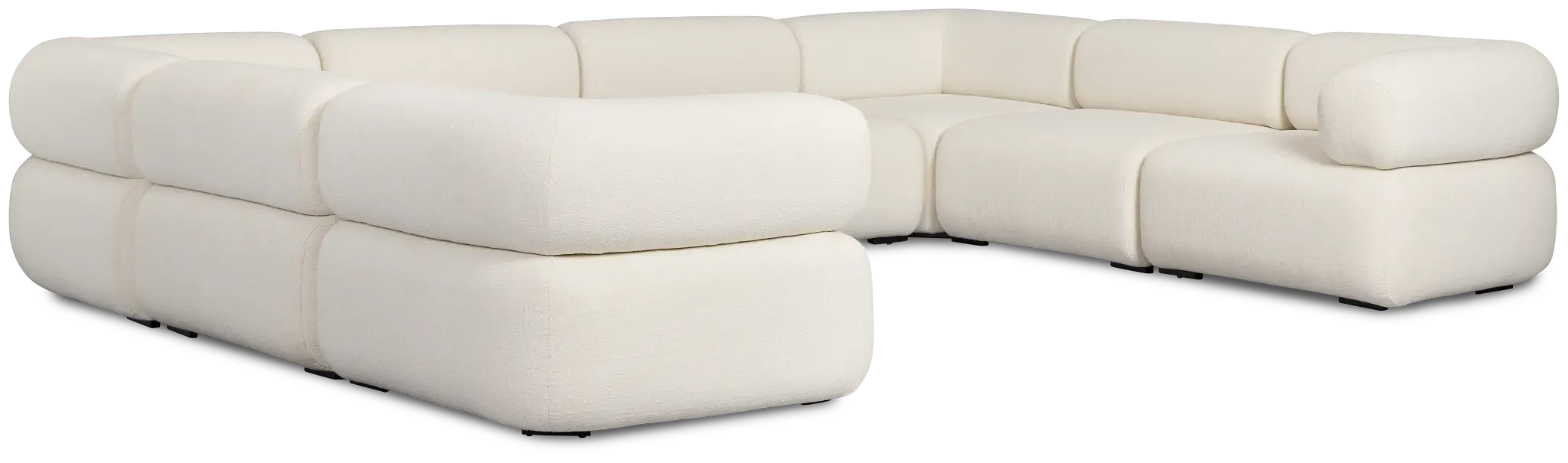 Celeste Light Beige Fabric 8-piece Modular Sectional Celeste Light Beige Fabric 8-piece Modular Sectional