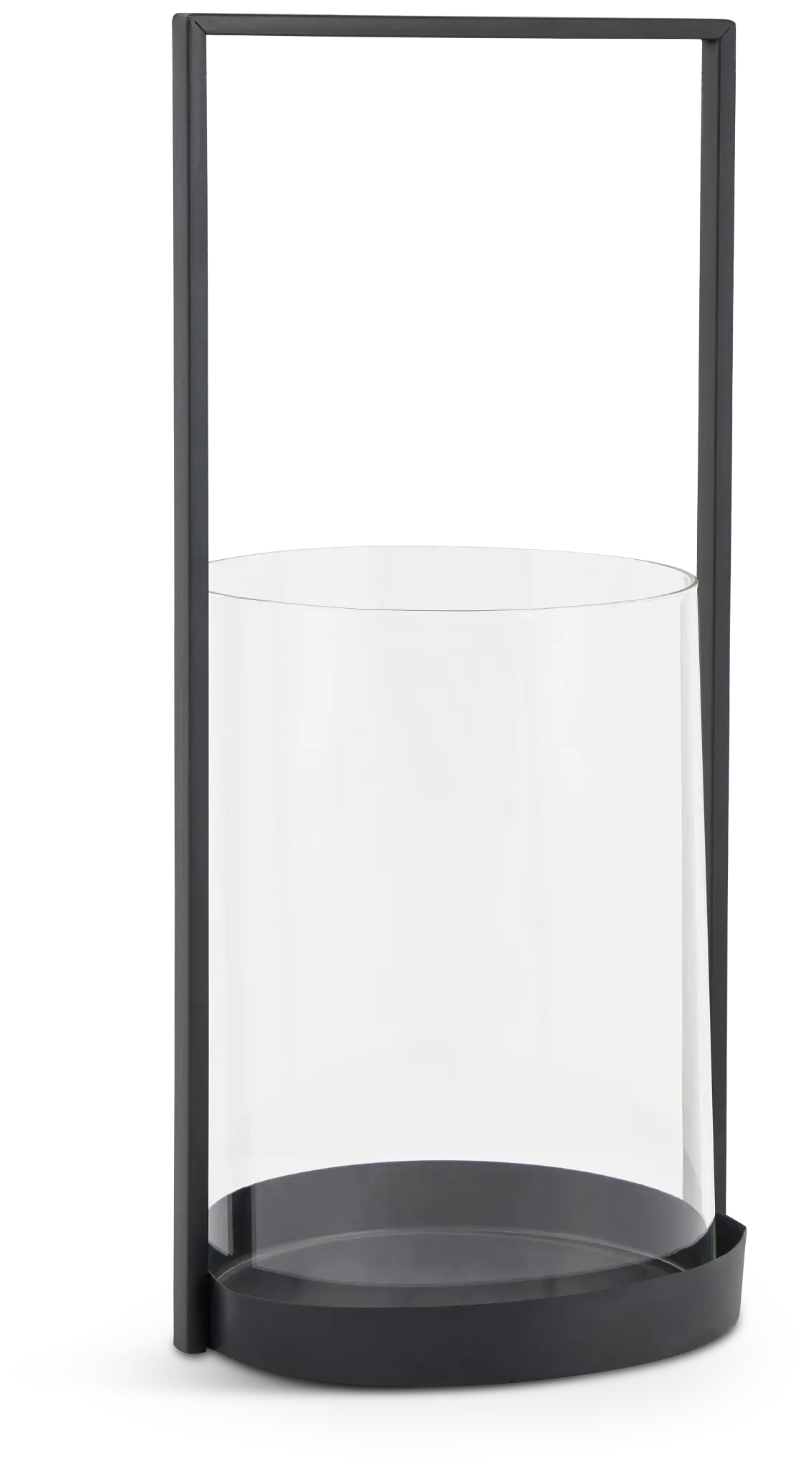 Edna Black Large Candle Holder Edna Black Large Candle Holder