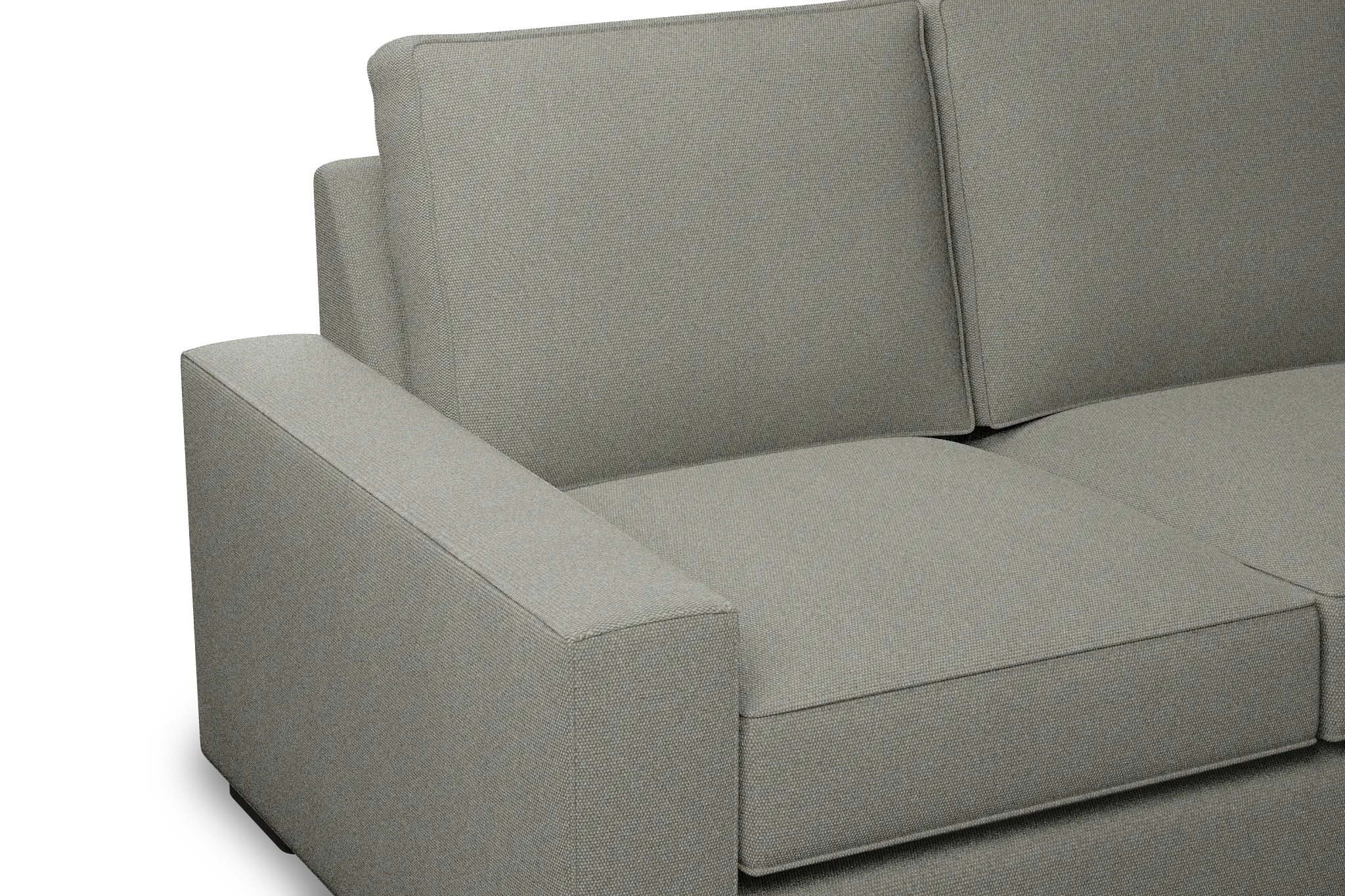 Edgewater Delray Pewter 96" Sofa W/ 3 Cushions Edgewater Delray Pewter 96" Sofa W/ 3 Cushions