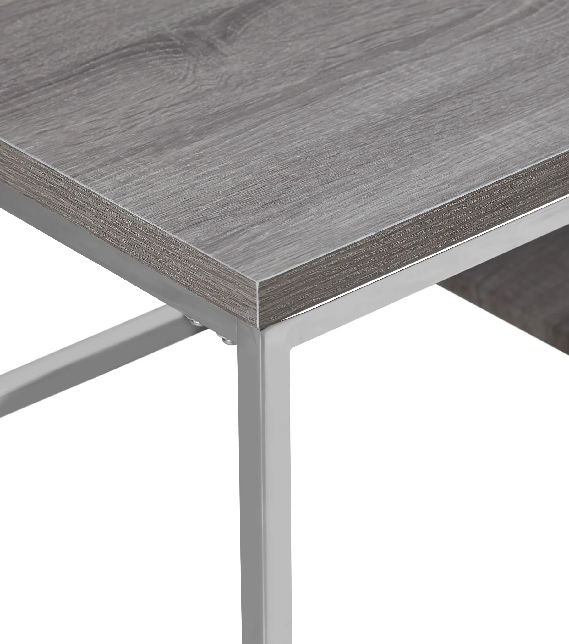 Elliot Gray Rectangular Coffee Table