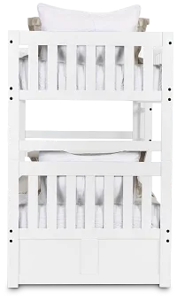 Charleston White Storage Bunk Bed