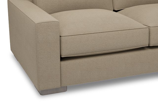 Edgewater Elite Taupe Small Two-arm Sectional