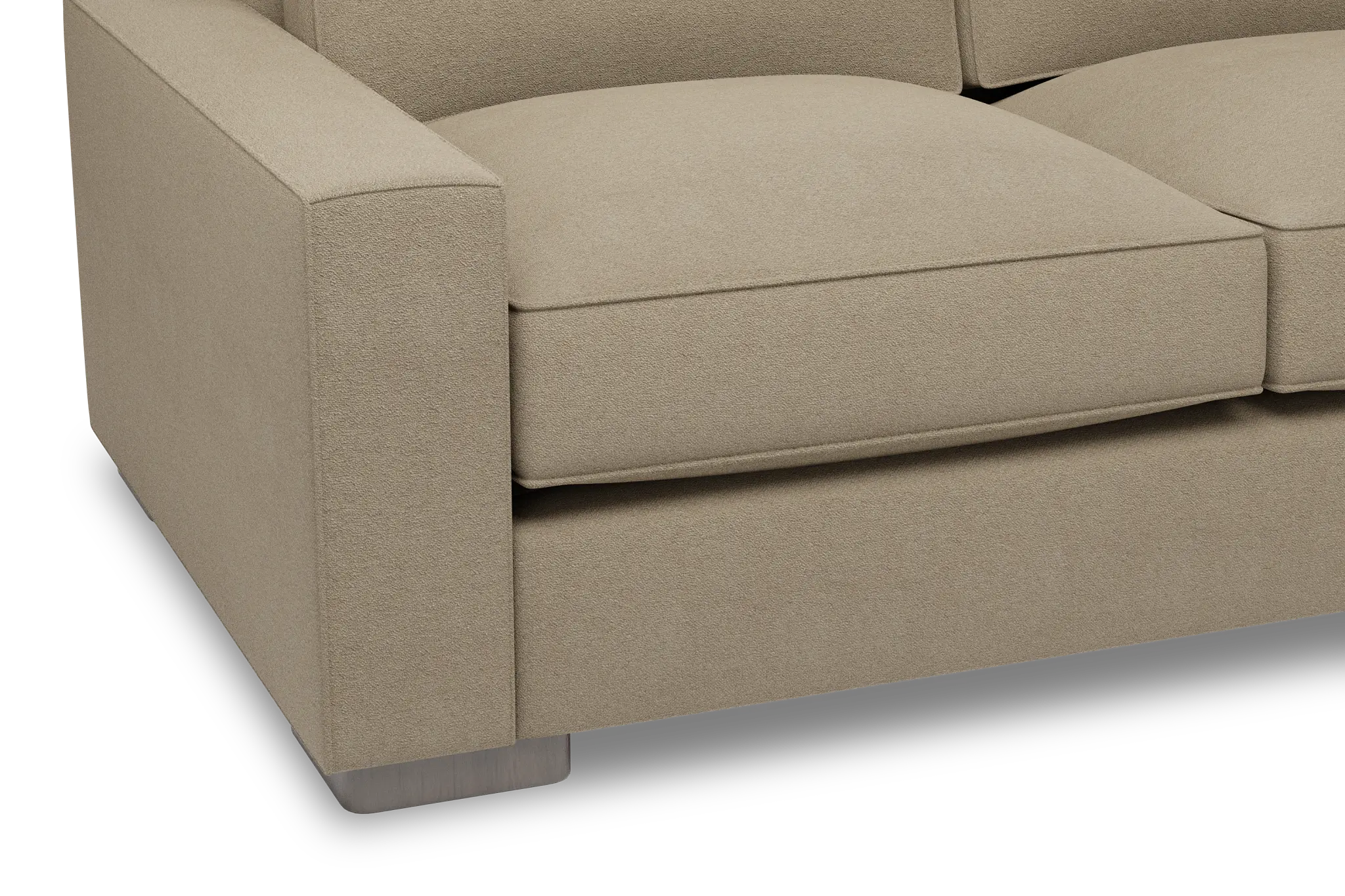 Edgewater Elite Taupe Small Two-arm Sectional Edgewater Elite Taupe Small Two-arm Sectional