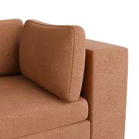 Destin Sutton Orange Fabric 5pc Bumper Sectional