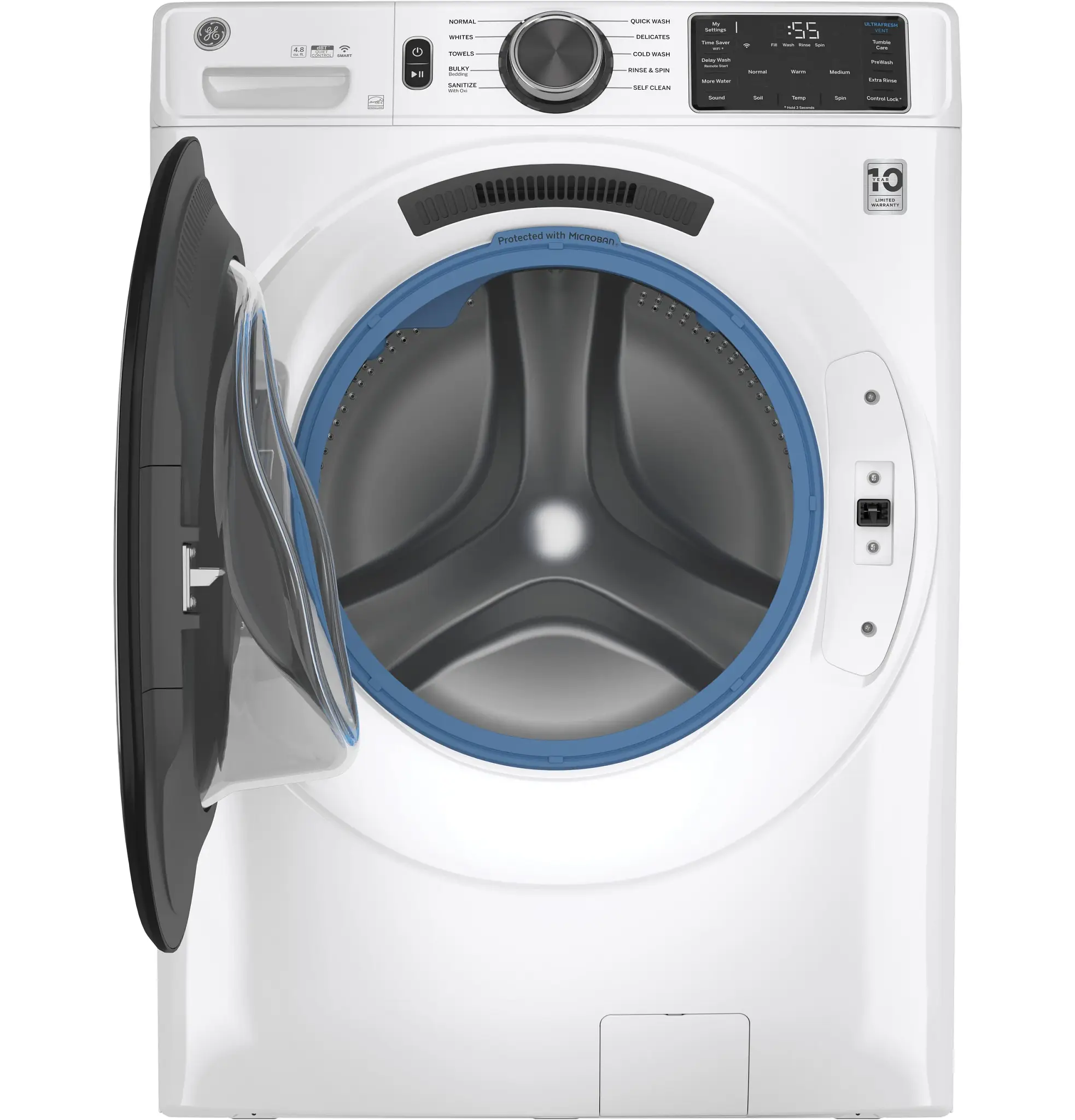 Ge 550 Series White Front Load Washer Ge 550 Series White Front Load Washer