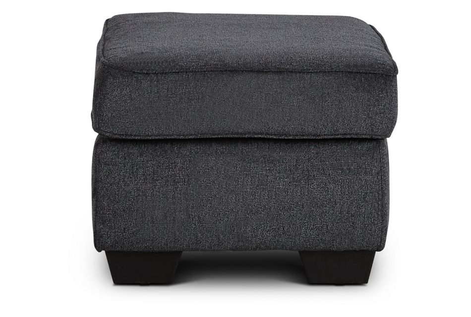 Altari Dark Gray Micro Ottoman