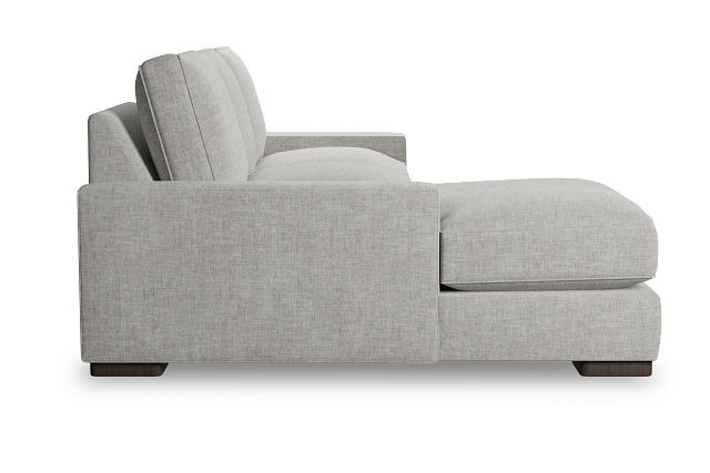 Edgewater Elevation Khaki Left Chaise Sectional