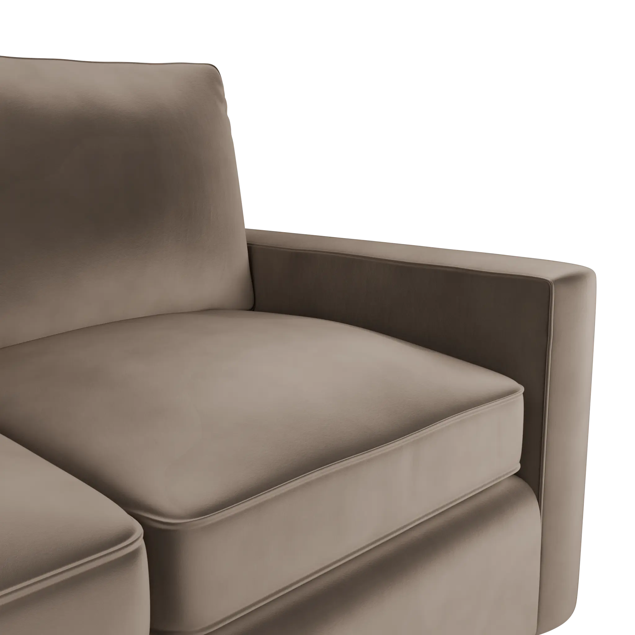 Siesta Joya Beige Fabric Loveseat Siesta Joya Beige Fabric Loveseat