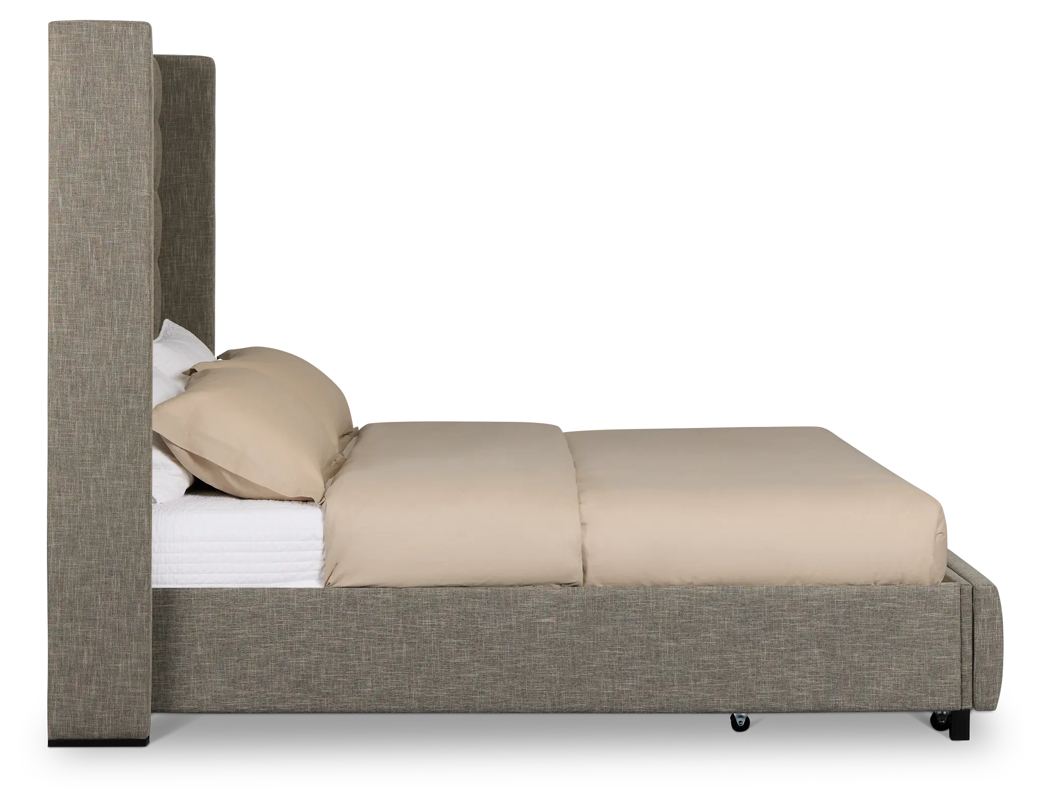 Chatham Gray High Platform Storage Bed Chatham Gray High Platform Storage Bed