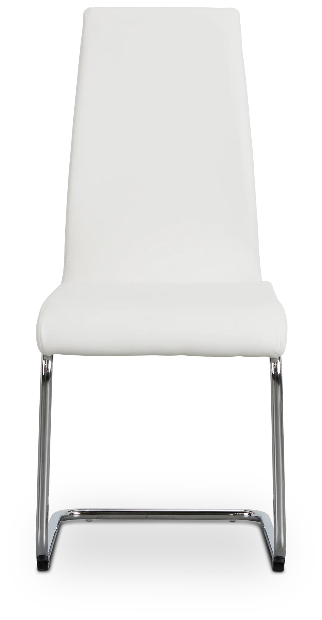 Lennox White Upholstered Side Chair