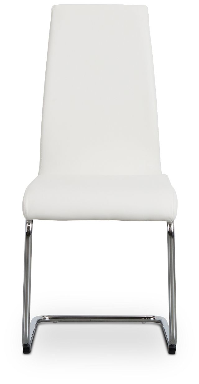 Lennox White Upholstered Side Chair (2)