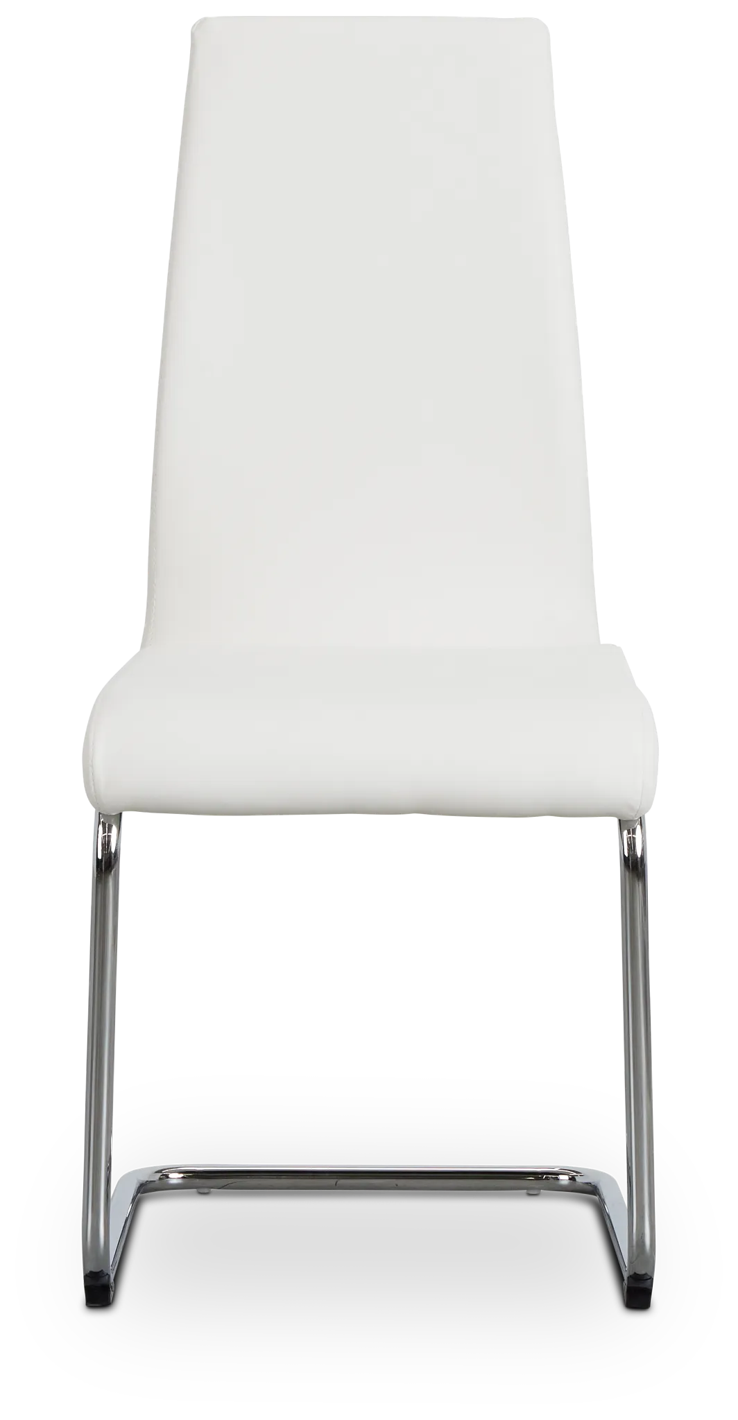 Lennox White Upholstered Side Chair
