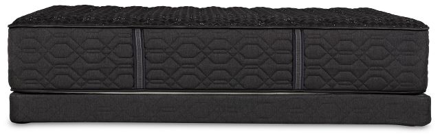 Beautyrest Black Series Three Extra Firm Low-profile Mattress Set