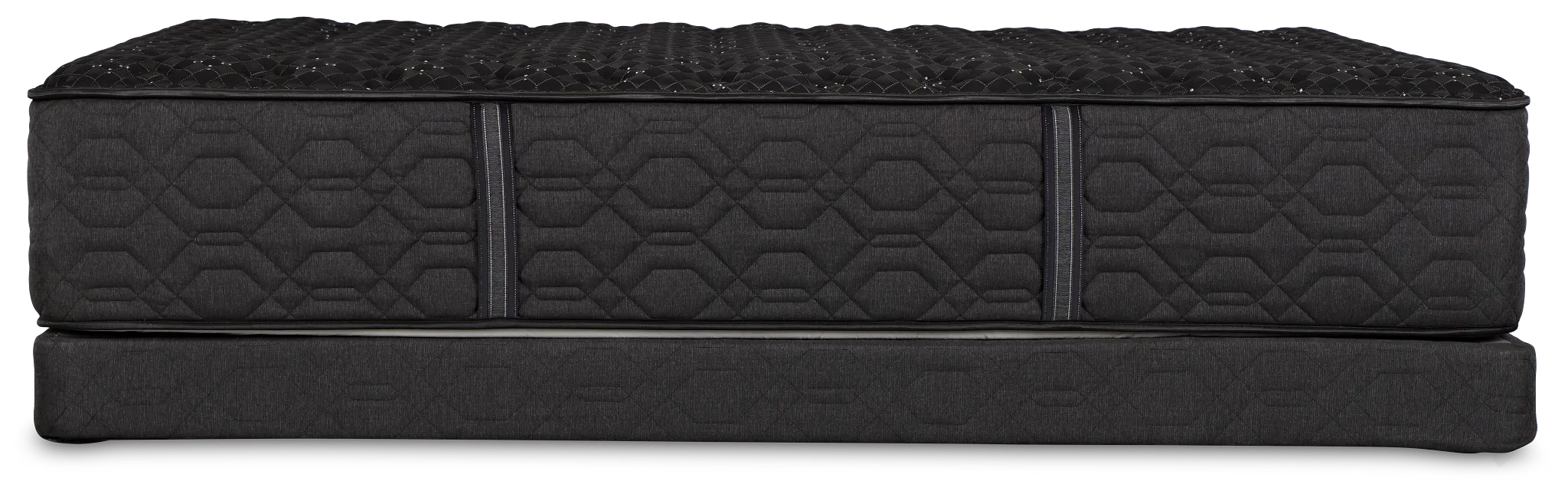 Beautyrest Black Series Three Extra Firm Low-profile Mattress Set