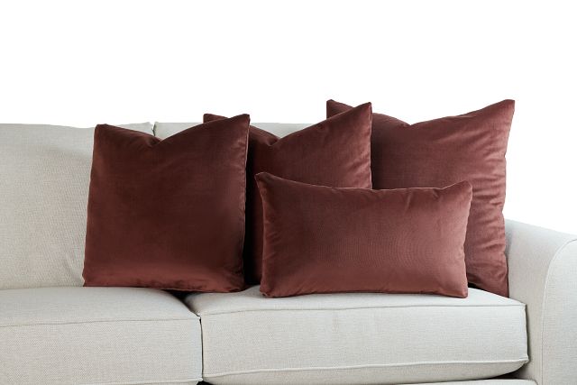 Lauran Orange 24" Accent Pillow