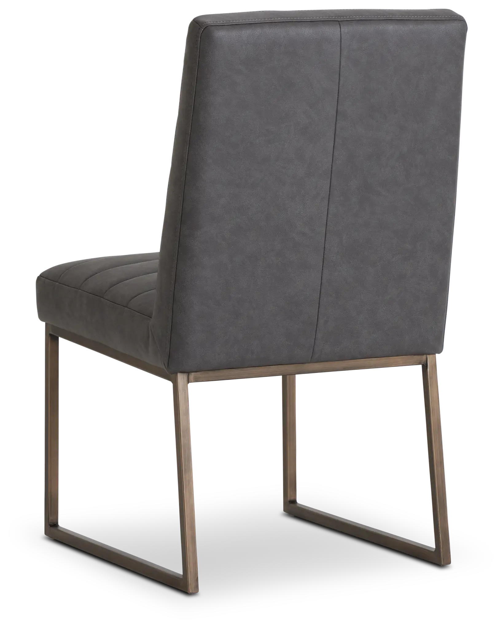 Miller Dark Gray Upholstered Side Chair Miller Dark Gray Upholstered Side Chair