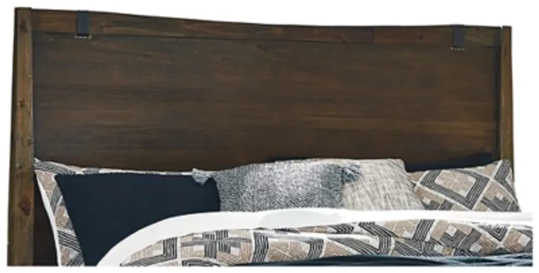 Kisper Dark Tone Panel Headboard