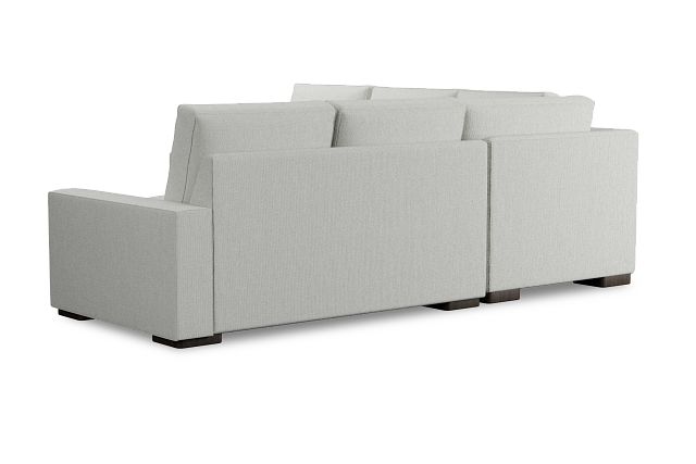 Edgewater Revenue White Small Two-arm Sectional