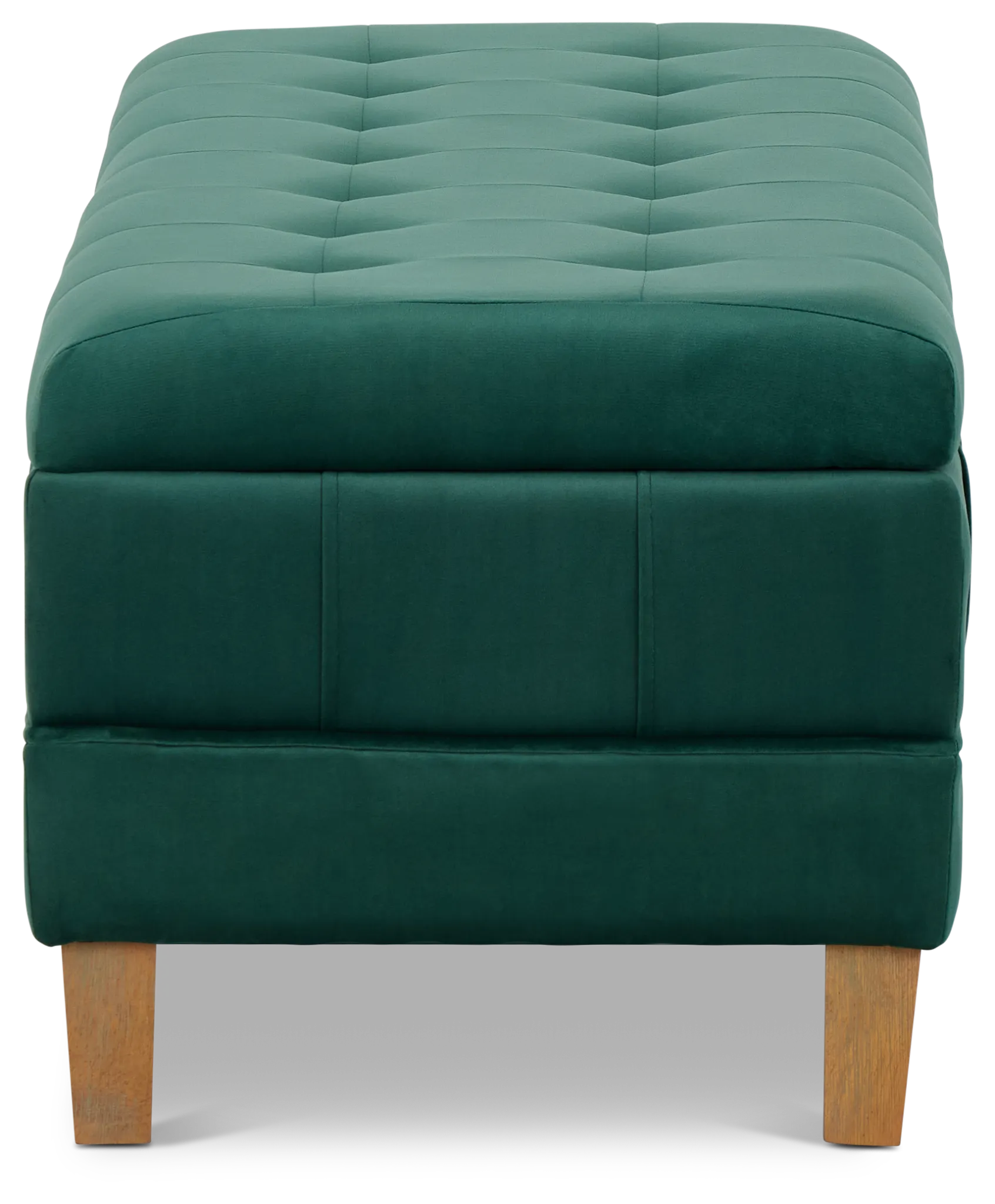Crosby Green Storage Bench