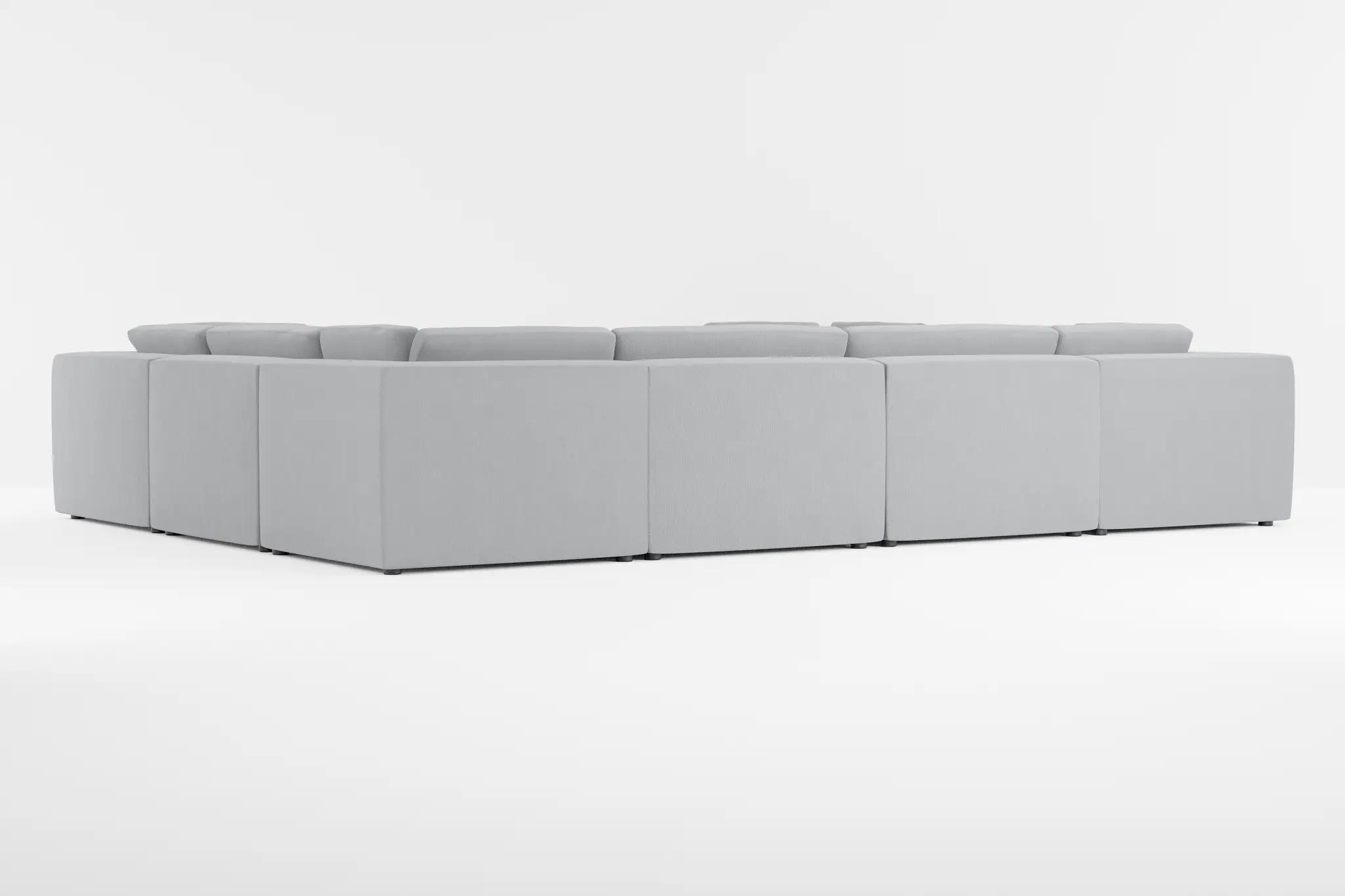 Destin Revenue Gray Fabric 8-piece Modular Sectional Destin Revenue Gray Fabric 8-piece Modular Sectional