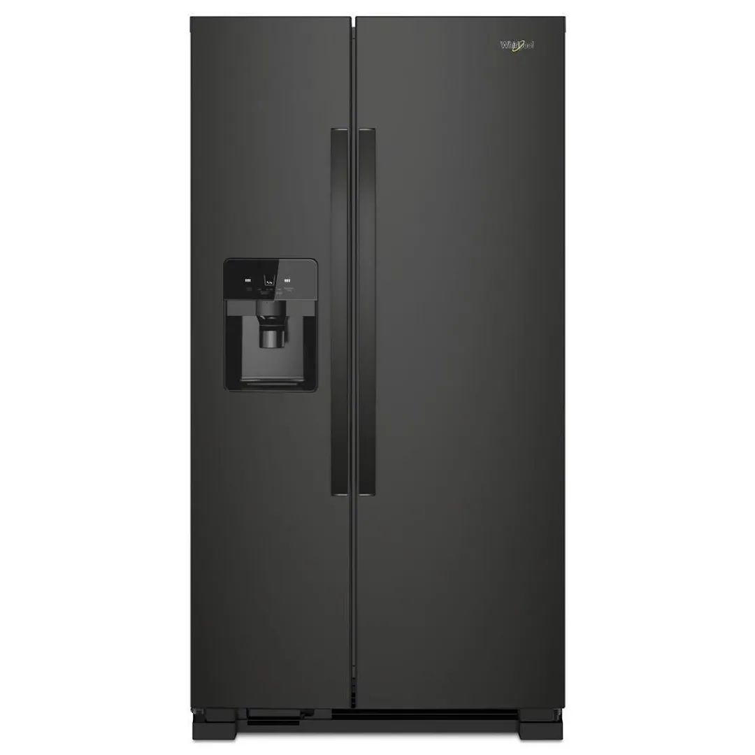 Whirlpool 325 Series Black Side By Side Refrigerator