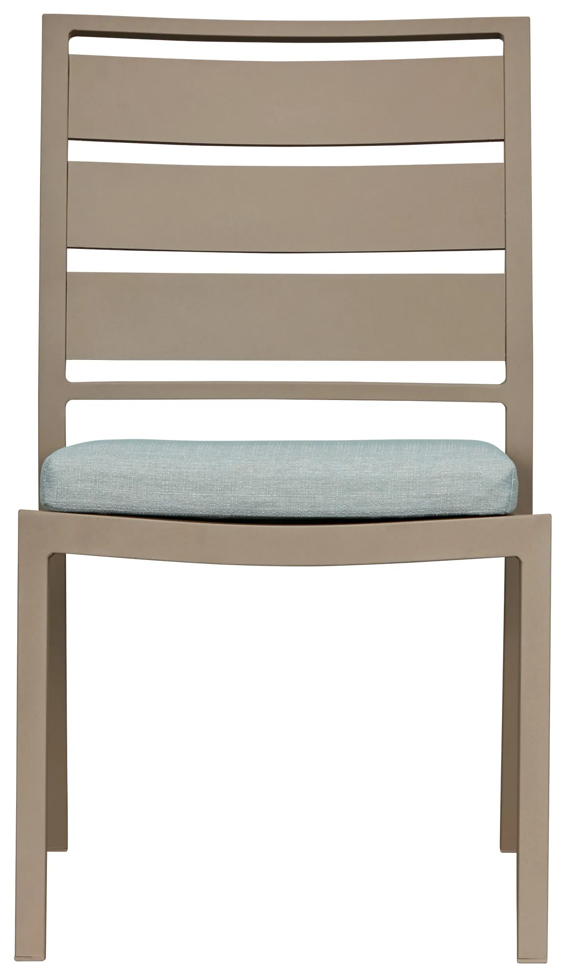 Raleigh Teal Aluminum Side Chair