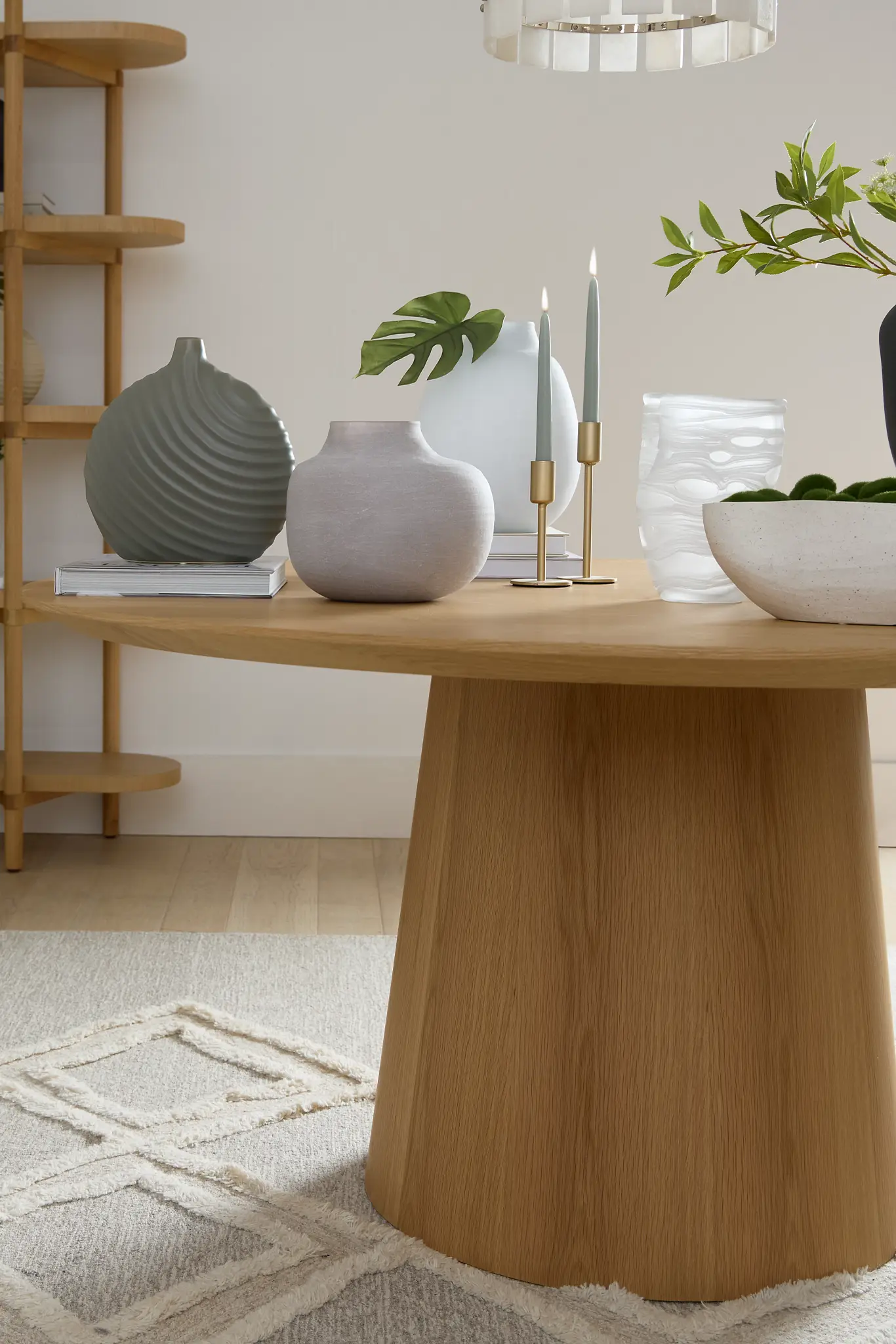 Mona Ivory Glass Vase Mona Ivory Glass Vase