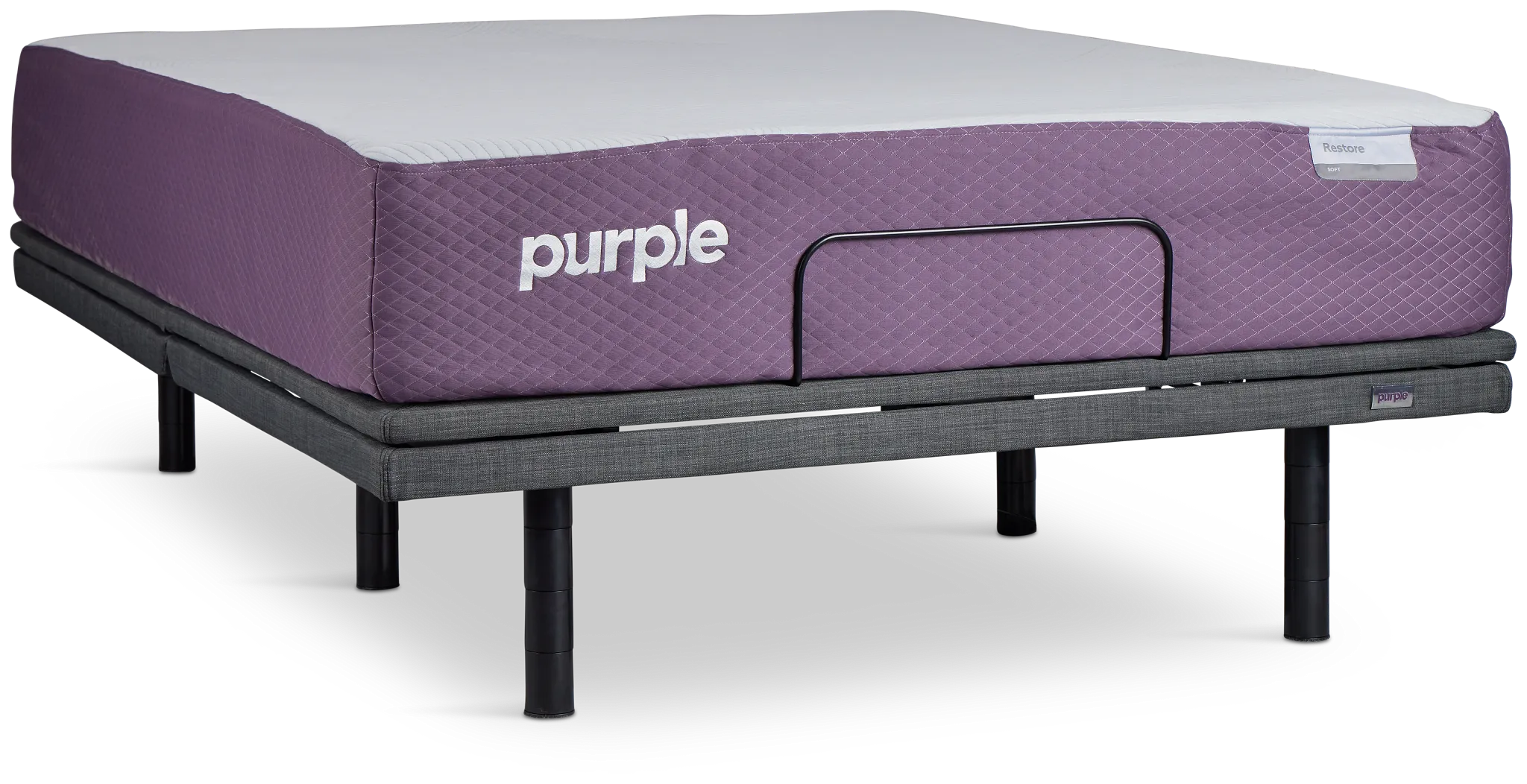 Purple Restore Soft Premium Plus Smart Adjustable Mattress Set